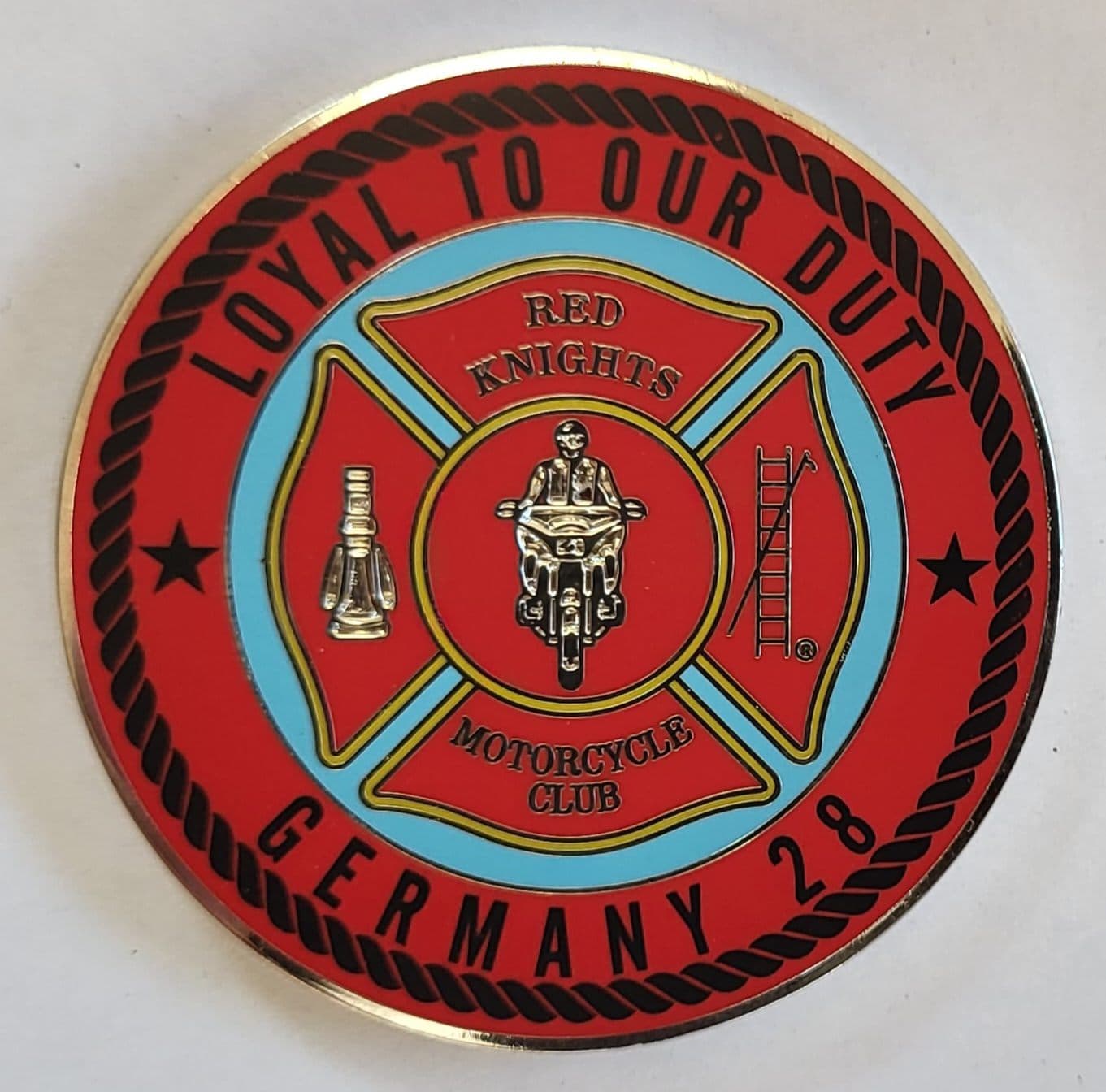 Germany 28 merchandise Chapter Coin hinten