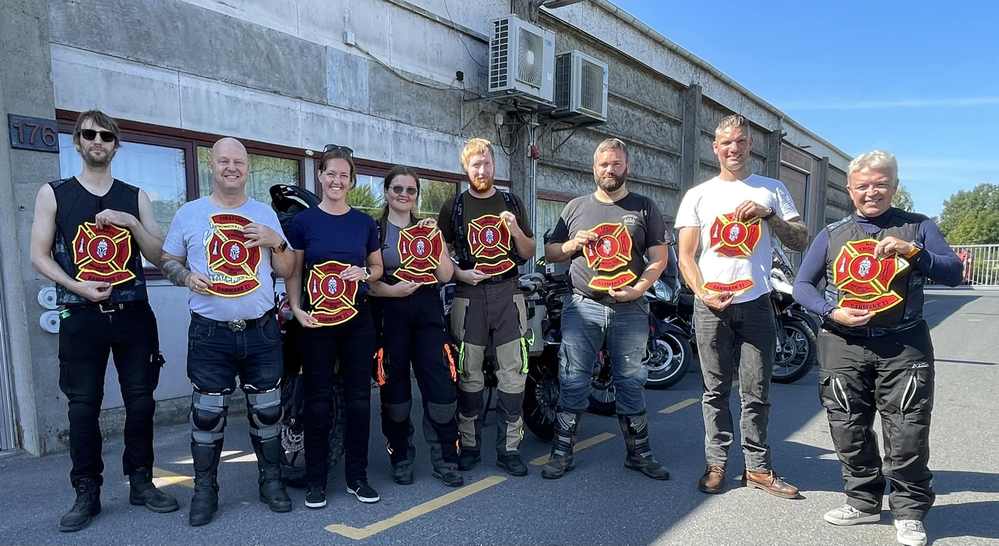Red Knights group gathering